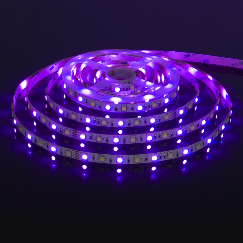 Светодиодная лента Elektrostandard 24V 14,4W 60Led 5050+5050 IP20 MIX RGB/холодный белый, 5м 4690389172274 a053731