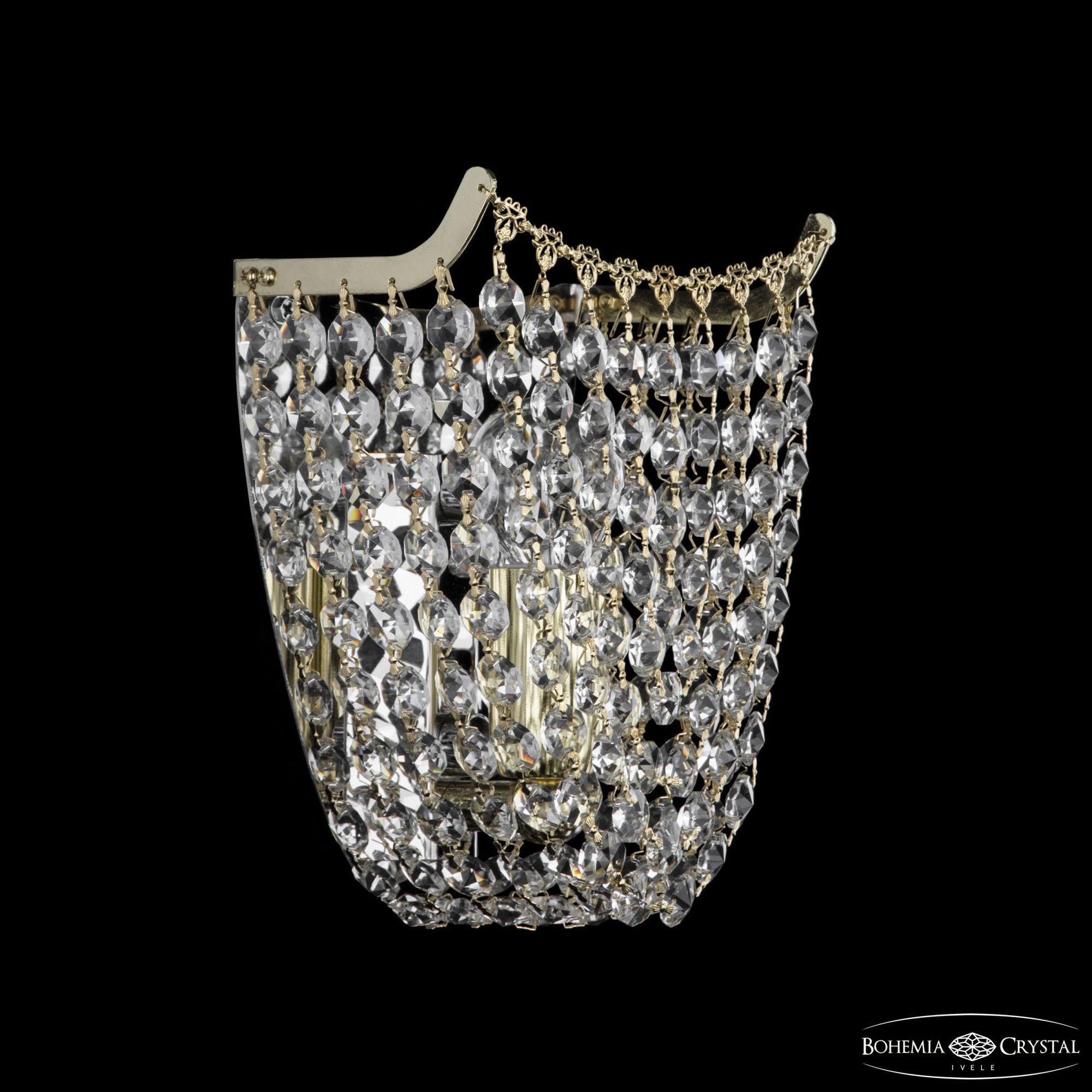Настенный светильник Bohemia Ivele Crystal 77071B/16 G