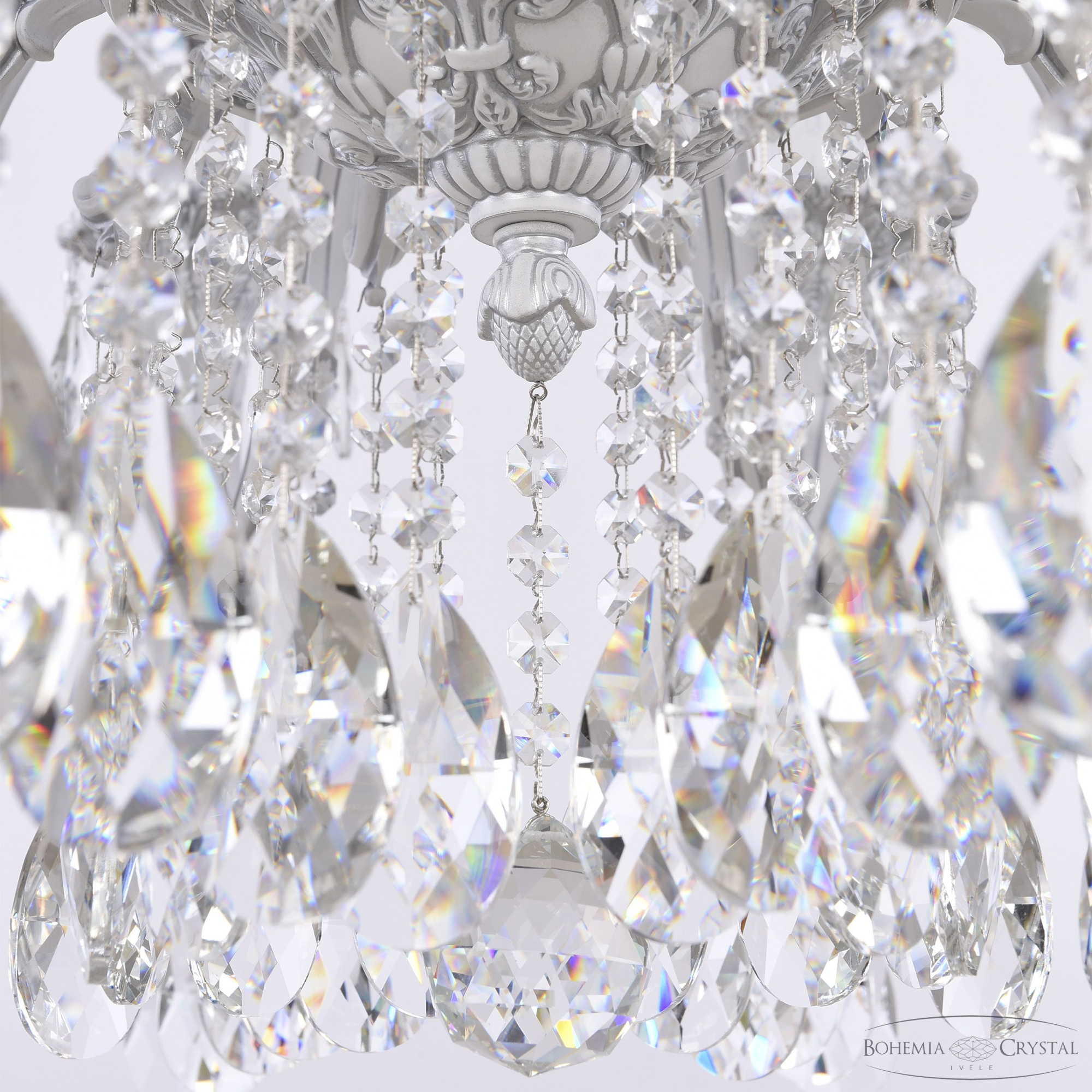 Подвесная люстра Bohemia Ivele Crystal AL78101/12/300 A WMN