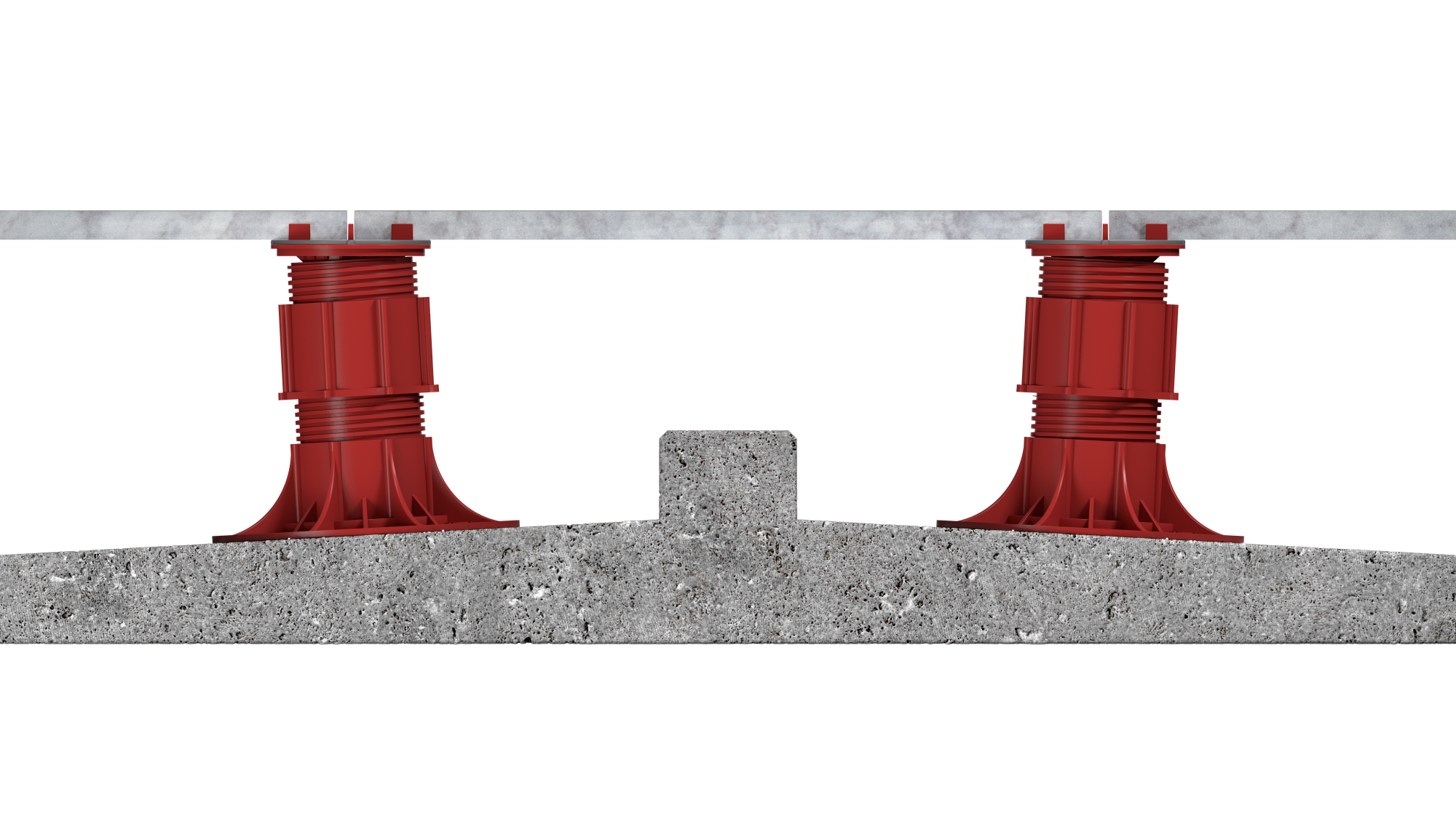 Огнеупорная регулируемая опора HILST LIFT F1 (35-50 мм)
