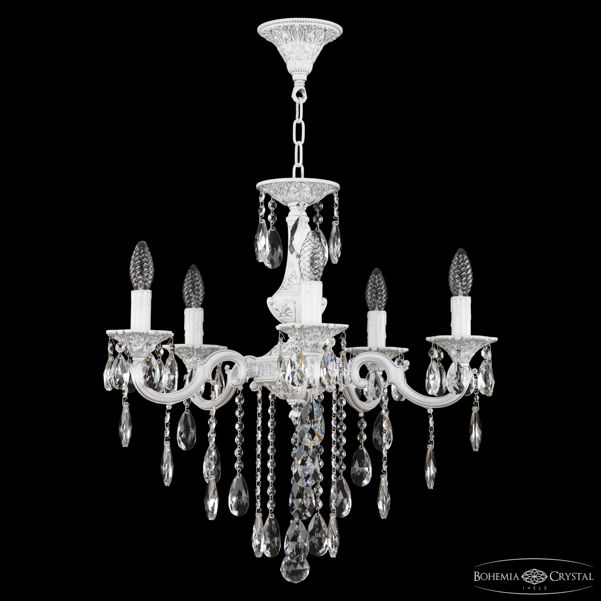 Подвесная люстра Bohemia Ivele Crystal AL78101/5/175 B WMN