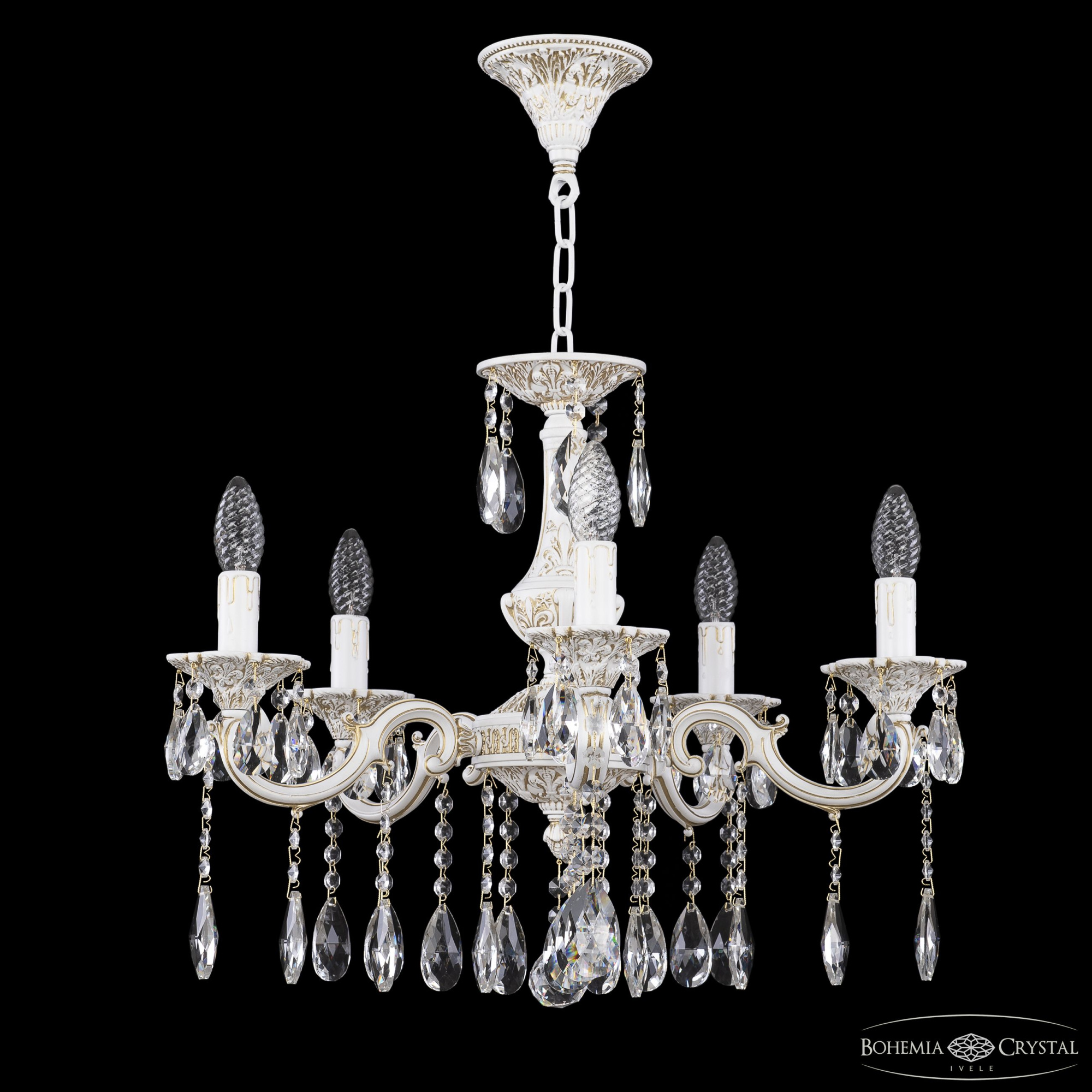 Подвесная люстра Bohemia Ivele Crystal AL78101/5/175 A WMG